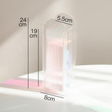 elvesmall Minimalist Fluted Acrylic Flower Vase