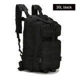 1000D Nylon Large Capacity Outdoor Backpack - Durable, Waterproof, and Rain-Resistant for Camping, Sports, and Fishing Trips - Designed for Active Men