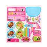 elvesmall Kitchen Cooking Pizza Toy Set Preschool Toys Pretend Playset Suit Children Gift