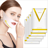 elvesmall V-Shaped Face Mask Firming Face-Lifting Ear Mask Moisturizing Anti-Wrinkle Mask