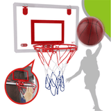 elvesmall Hanging Basketball Hanging Door Wall-Mountable Spikeable Transparent Basketball Board Toys