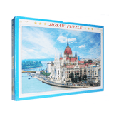 elvesmall 1000 Pieces Paper Puzzle Landscape Architecture Series Children Adult Educational Leisure Jigsaw Puzzle Toy