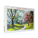 elvesmall 1000 Pieces Paper Puzzle Landscape Architecture Series Children Adult Educational Leisure Jigsaw Puzzle Toy