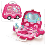 elvesmall Pretend Play Set Kids Dream Suitcase Educational Role Play Boys Girls Blocks Toys Set