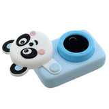 elvesmall Creative Panda Cartoon Digital Camera Baby Photography Training Educational Toys with 16/32G TF Card for Kids Gift