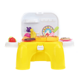 elvesmall Kitchen Cooking Pizza Toy Set Preschool Toys Pretend Playset Suit Children Gift