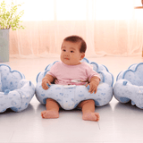 elvesmall Blue Pink Color Kids Baby 360° Comfortable Support Seat Plush Sofa Learning to Sit Chair Cushion Toy for Kids Gift