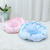 elvesmall Blue Pink Color Kids Baby 360° Comfortable Support Seat Plush Sofa Learning to Sit Chair Cushion Toy for Kids Gift