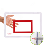 elvesmall Hanging Basketball Hanging Door Wall-Mountable Spikeable Transparent Basketball Board Toys