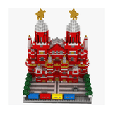 elvesmall Wltoys YZ067 2384Pcs Moscow Red Square Puzzle Assembled Building Blocks Indoor Toys