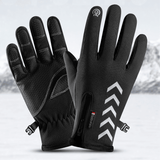 elvesmall Wind-Stoper Gloves Anti-Slip Windproof Thermal Warm Touchscreen Breathable Skiing Gloves