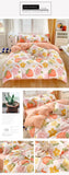 New Spring and Summer Small Fresh Thickened Four-Piece Wool Bedding Set