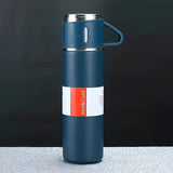 Stainless Steel Insulated Flask - Leakproof, BPA-Free, Perfect for Hot & Cold Beverages, Ideal for Car, Home, Office, and Travel