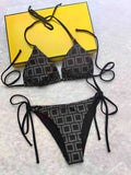 Hot Selling Bikini Women Fashion Swimwear IN Stock Swimsuit Bandage Sexy Bathing Suits Sexy pad Tow-piece 5 Styles