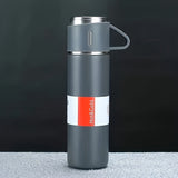 Stainless Steel Insulated Flask - Leakproof, BPA-Free, Perfect for Hot & Cold Beverages, Ideal for Car, Home, Office, and Travel