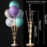 elvesmall Round balloon stand arch balloons wreath ring for wedding decoration baby shower kids birthday parties Christmas Ballon garland