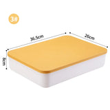 elvesmall Desk Sundries Storage Box with Lid Wardrobe Clothes Drawer Plastic Storage Basket Container Organizer for Cosmetics Small Things