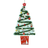 elvesmall  Christmas creative wall tree with lights DIY Christmas ornaments treeGlowing christmas tree christmas ornaments  happy tree