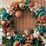 elvesmall Jungle Safari Bean Green Balloon Garland Arch Chain Wedding Birthday Party Decor Kids Latex Ballon Garland Baby Shower Party