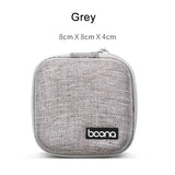 elvesmall Electronics Accessories Travel Organizer Hard Shell Digital Gadgets Storage Bag for Mac Adapter Mouse Data Cable Earphone HDD