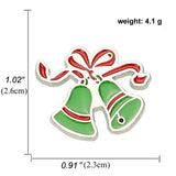 elvesmall Fashion Brooch Christmas Socks Badges Christmas Tree Elk Enamel Badge Small Brooch Women Fashion Party Gifts Home Decoration