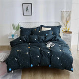 elvesmall Home Textiles  Bedding Set Bedclothes include Duvet Cover Bed Sheet Pillowcase Comforter Bedding Sets Bed Linen