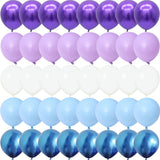elvesmall Purple gold white confetti metal latex Balloons halloween Birthday Party Wedding Decorations baby shower globos Thanksgiving Day