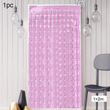 elvesmall Birthday Wedding Party Background Curtain Sequin Backdrop Bridal Shower Decor Baby Shower Sequin Wall Glitter Backdrop Curtain