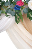 elvesmall 10 Meters Wedding Arch Drape Fabric Sheer Chiffon Tulle Curtain Draping Backdrop Party Supplies Home Drapery Ceremony Decoration