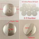 elvesmall 10pcs Diameter 100x1mm Acrylic Wall Mirrors Round Stickers Plastic Hotel Decorative Miroir Mural DIY Plak Espejo Decorativos