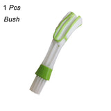 elvesmall Blinds Cleaning Brush Window Cleaner Kitchen Dust Brush Air Conditioner Electric Fan Page Soft Brush Household Cleaning Brush