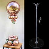 elvesmall 70cm Balloon Stand Holder Wedding Decor Balloons Birthday Party Decorations Kids Adult Ballon Arch Baloon Stick Party Supplies