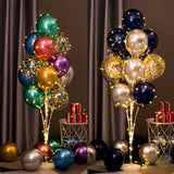 elvesmall 1.3M Table Balloons Stand Kit  with String Light Table Centerpiece Balloon for Birthday Baby Shower Christmas Party Decorations