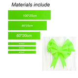 elvesmall  Giant Foam Paper Bowknot Accessories Material Package Party Wedding Arch Decor Bowknot Home Background Wall Hanging Decoration