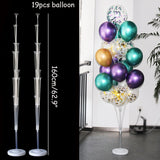 elvesmall Round balloon stand arch balloons wreath ring for wedding decoration baby shower kids birthday parties Christmas Ballon garland