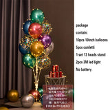 elvesmall 1.3M Table Balloons Stand Kit  with String Light Table Centerpiece Balloon for Birthday Baby Shower Christmas Party Decorations