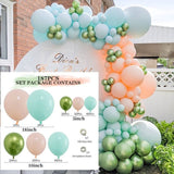 elvesmall Macaron Balloon Air Balls Foil Happy Birthday Party Balloons Wedding Baby Shower Decorations Boy Girl Decor Kids Adult Balloons