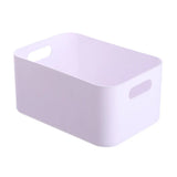 elvesmall   Black/ Transparent/ White Kitchen Plastic Storage Bins, Small Pantry Organizer Bins for Kitchen Bathroom Bedroom
