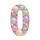 elvesmall Graduation Party Decoration Mosaic Number Frames Balloon Letters Customized Name Alphabet Balloon Birthday Party DIY Balloon Box