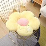elvesmall Stuffed Flower Seat Cushion Big Size Floor Sitting Cushion Bay Window Tatami Thicken Cushion Hug Pillow Girl Room Decoration