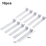 elvesmall Cable Storage Box Transparent Plastic Data Line Storage Container for Desk Stationery Multifunctional headset Data charging line