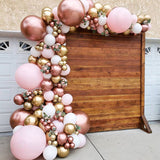 elvesmall Macaron 4D Latex Balloon Arch Garlands  Pink Rustic Wedding Ballons Happy Birthday Decoration Girl Baloon Bride To Be Balon