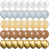 elvesmall 40/28/20pcs Brown Macarons Retro Halloween Balloons Birthday Party Wedding Decoration  Baby Shower Globos Anniversaire Fille