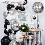 elvesmall NEW Ribbon Balloon Chain Balloon Glue Point Wedding Birthday Party Garland Arch Decoration Supplies Baloon Accessories Wholesale