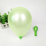 elvesmall 20pcs/Set Gold White Balloons Party Theme Latex Baloon Garland Decoration Christmas Ballon Suit Boy's Birthday Wedding Decor Toy