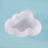 elvesmall Valentine's Day   Clouds Shape Candle Mold Silicone Molds Cute Jewelry Soap Making Mold Handcraft Ornaments Making Tool DIY Soap Mold moule bougie