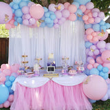 elvesmall Macaron 4D Latex Balloon Arch Garlands  Pink Rustic Wedding Ballons Happy Birthday Decoration Girl Baloon Bride To Be Balon