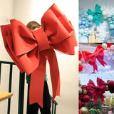 elvesmall  Giant Foam Paper Bowknot Accessories Material Package Party Wedding Arch Decor Bowknot Home Background Wall Hanging Decoration