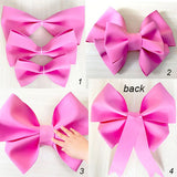 elvesmall  Giant Foam Paper Bowknot Accessories Material Package Party Wedding Arch Decor Bowknot Home Background Wall Hanging Decoration