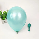 elvesmall 20pcs/Set Gold White Balloons Party Theme Latex Baloon Garland Decoration Christmas Ballon Suit Boy's Birthday Wedding Decor Toy
